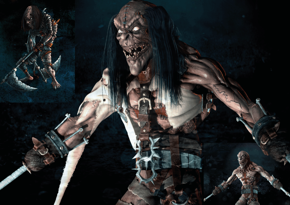 orangeworx scythe 3D sculpt ZBrush
